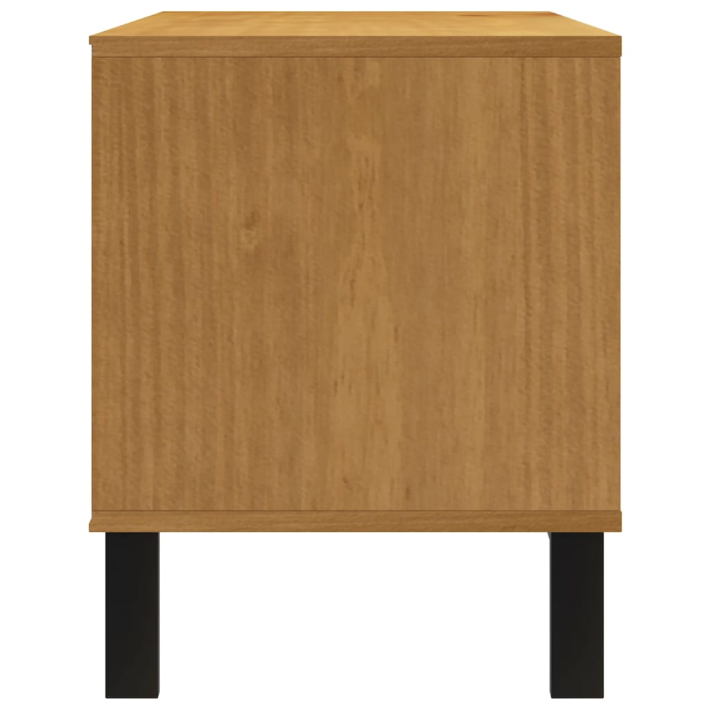 TV-Møbel Tre TV-benk heltre furu FLAM 110x40x50 cm