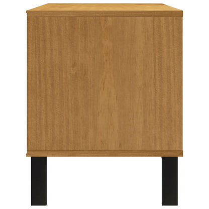 TV-Møbel Tre TV-benk heltre furu FLAM 110x40x50 cm