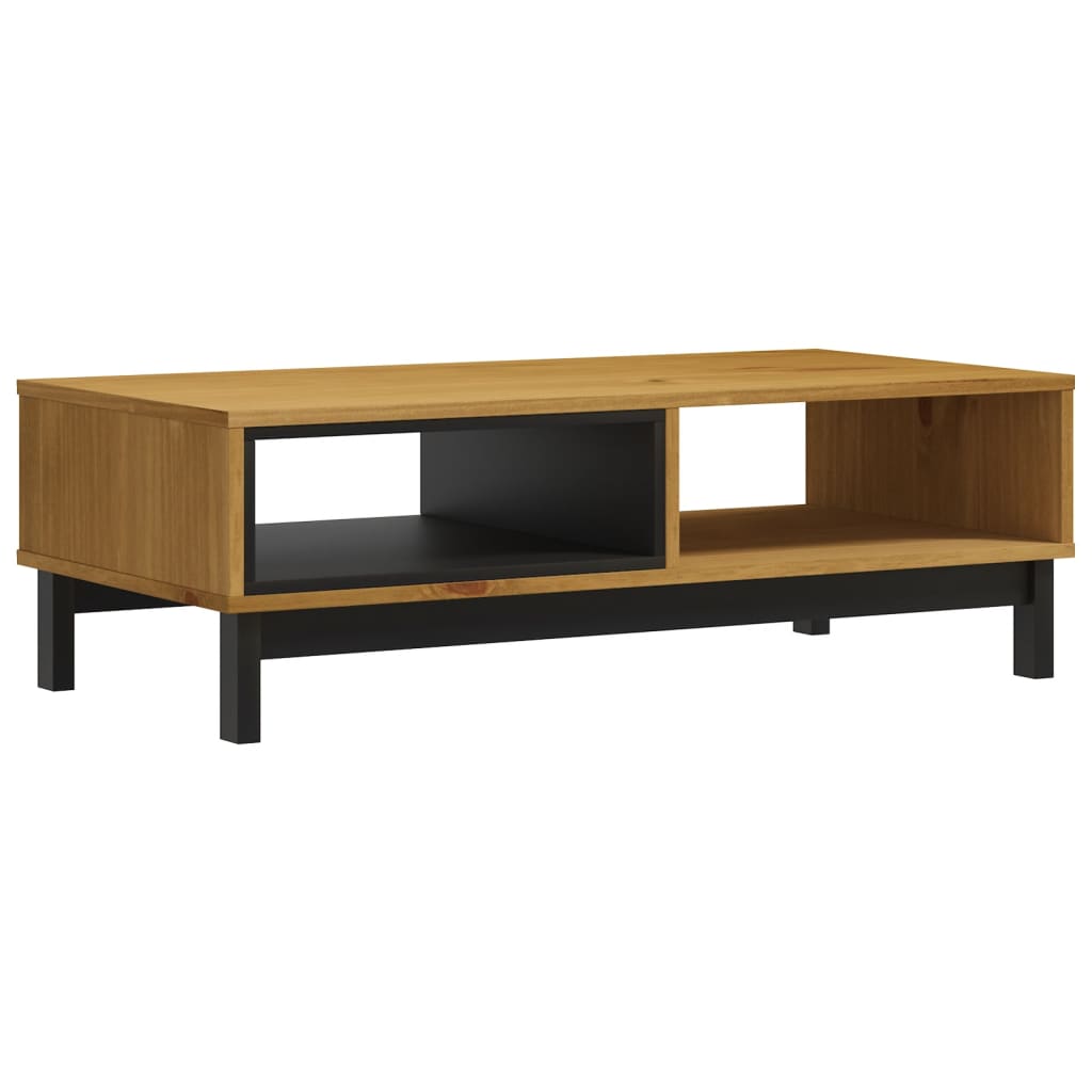 Salongbord Sofabord Tre heltre furu FLAM 100x50x32,5 cm