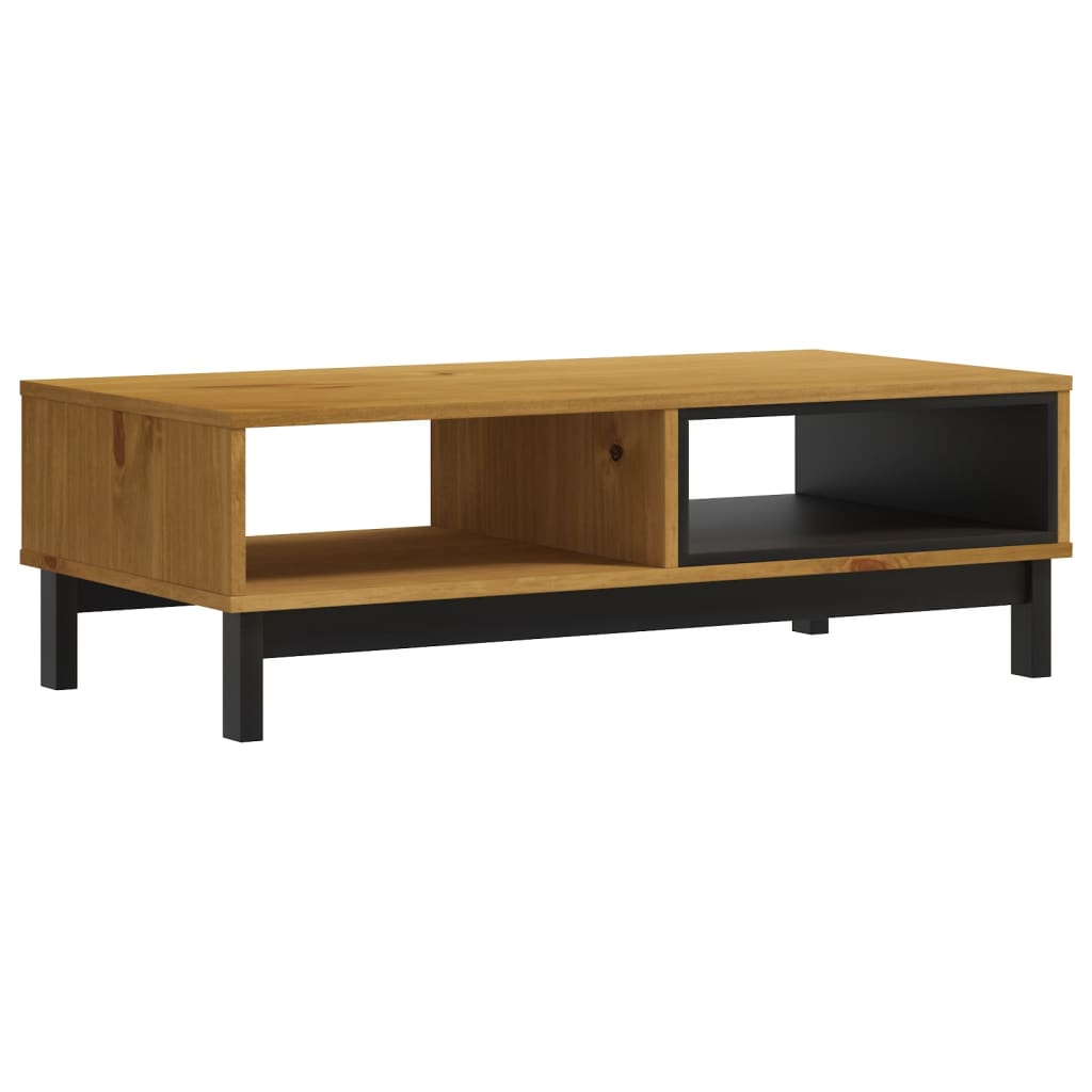 Salongbord Sofabord Tre heltre furu FLAM 100x50x32,5 cm