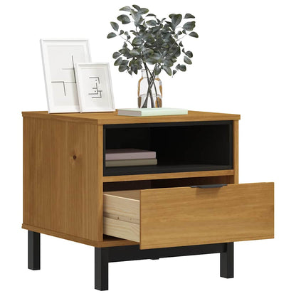 Sidebord Tre FLAM 50x50x50 cm heltre furu
