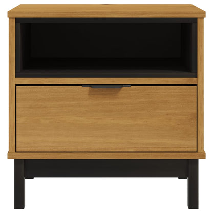 Sidebord Tre FLAM 50x50x50 cm heltre furu