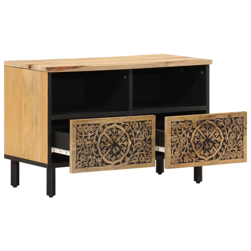 TV-Møbel Tre TV-benk heltre mango 70x33x46 cm