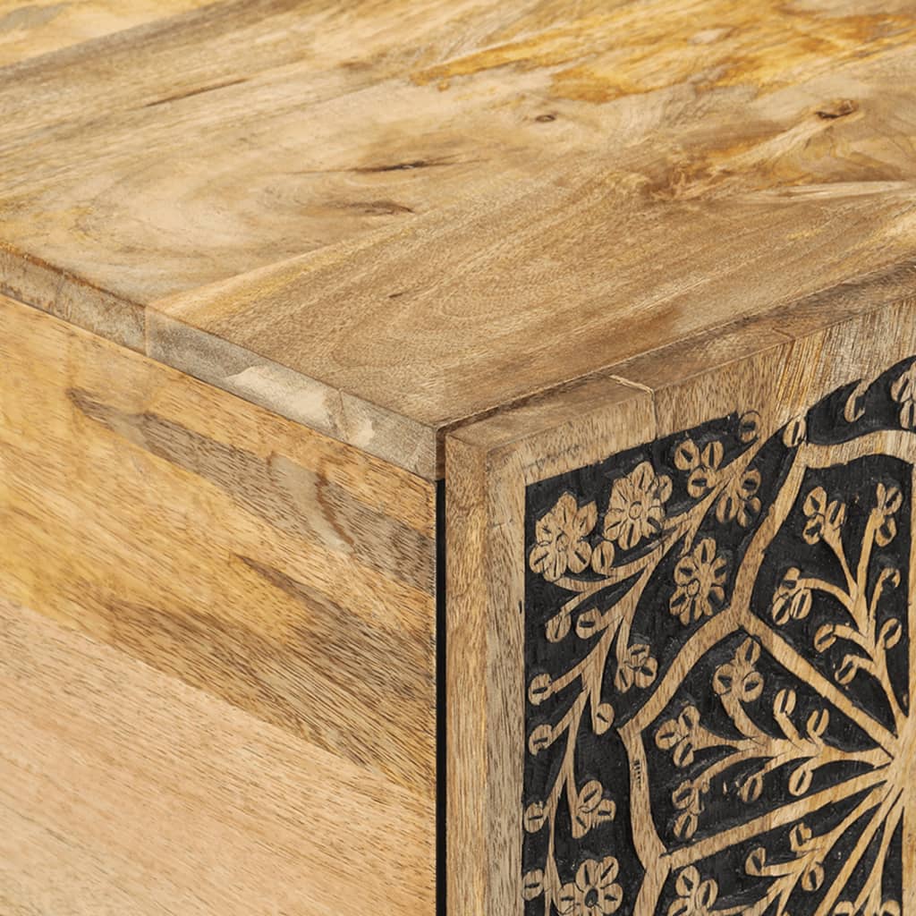 Salongbord Sofabord Tre 100x54x40 cm heltre mango