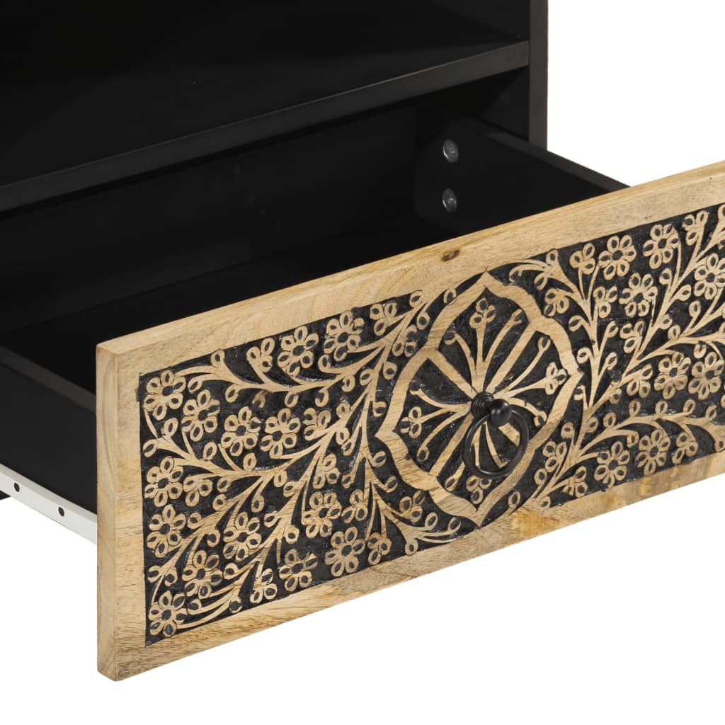 TV-Møbel Tre Tv-benk heltre mango 80x33x46 cm