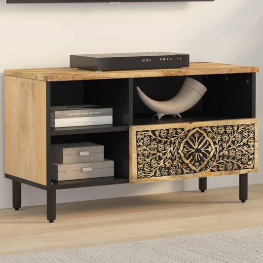 TV-Møbel Tre Tv-benk heltre mango 80x33x46 cm