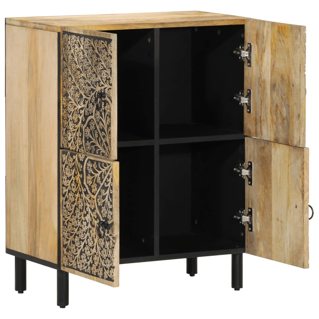 Sideskap 60x33x75 cm heltre mango