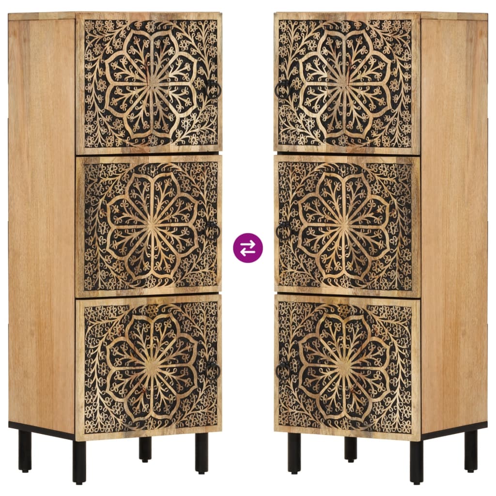 Skap Tre 40x33x110 cm heltre mango