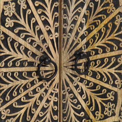 Skap Tre  60x33x100 cm heltre mango