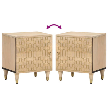 Nattbord Sengbord Tre heltre mangotre 40x33x46 cm