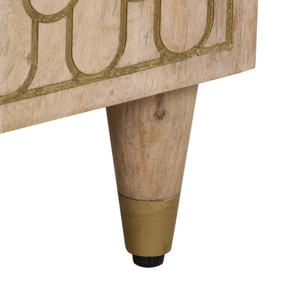 Skap Tre 60x33x75 cm heltre mango