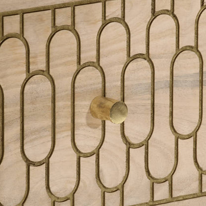 Skap Tre 60x33x75 cm heltre mango