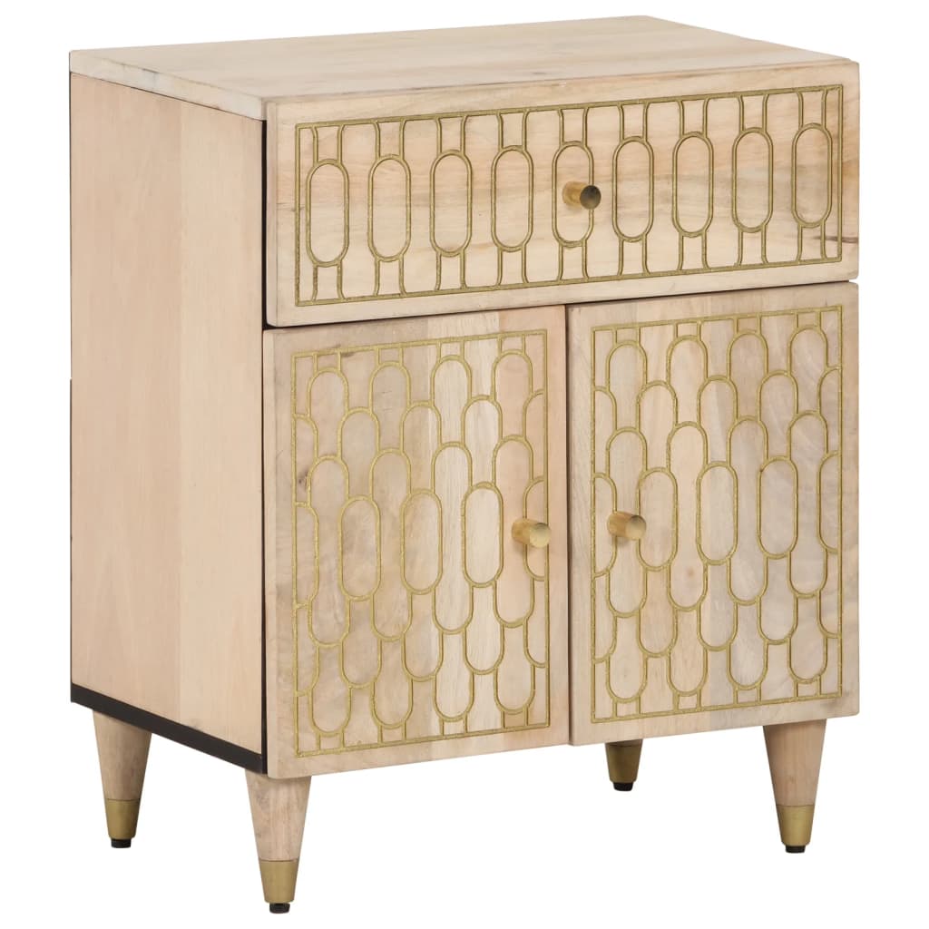 Nattbord Sengbord Tre heltre mangotre 50x33x60 cm