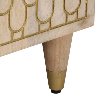 Nattbord Sengbord Tre heltre mangotre 50x33x60 cm