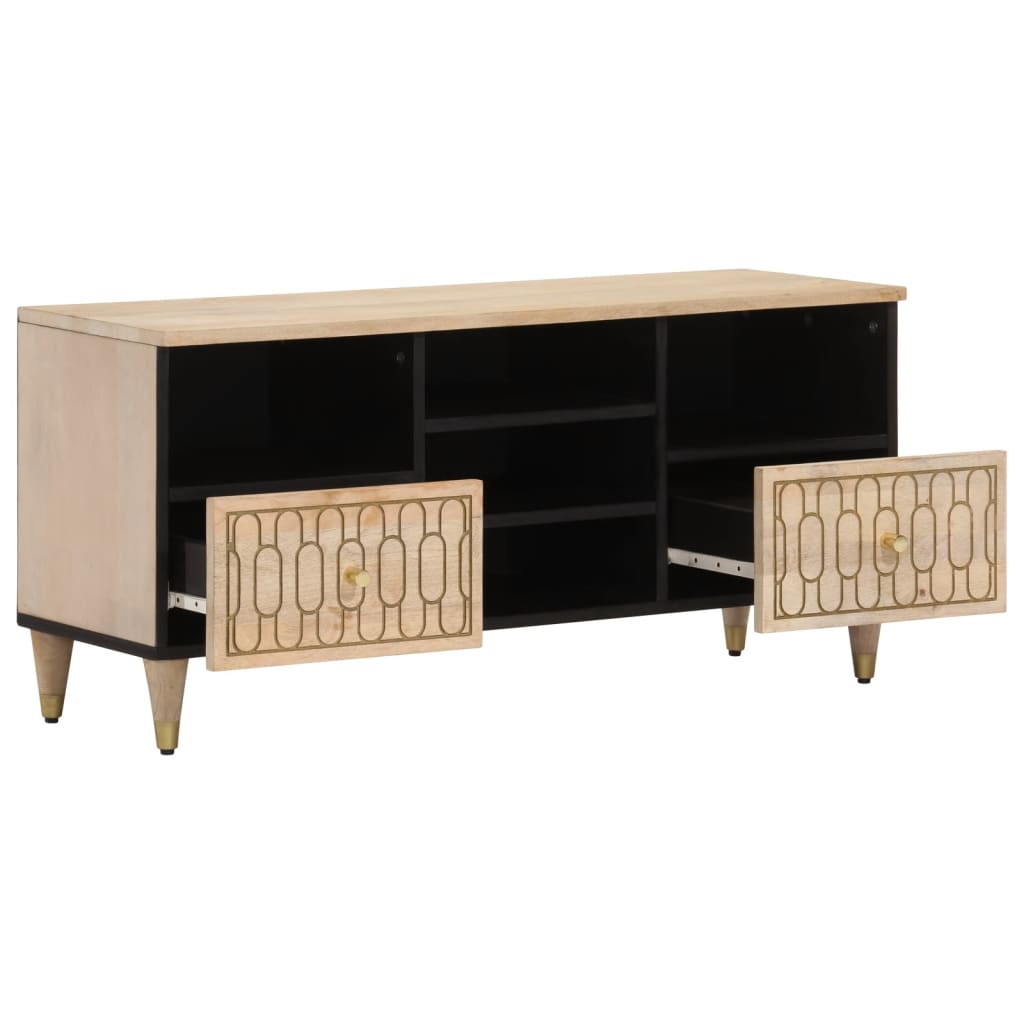 TV-Møbel Tre TV-benk heltre mango 100x33x46 cm