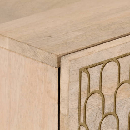 Skap Tre heltre mango 80x33x75 cm