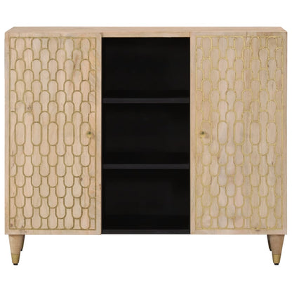 Skap Tre heltre mango 90x33x75 cm
