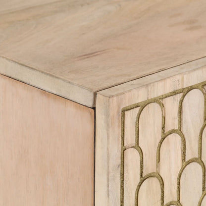 Skap Tre heltre mango 90x33x75 cm