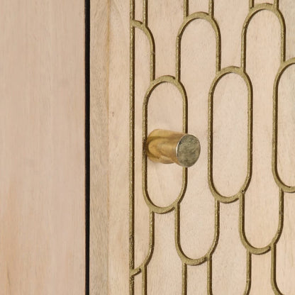 Skap Tre  40x33x110 cm heltre mango