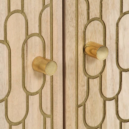 Skap Tre  60x33x100 cm heltre mango