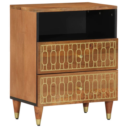 Nattbord Sengbord Tre heltre mangotre 50x33x62 cm