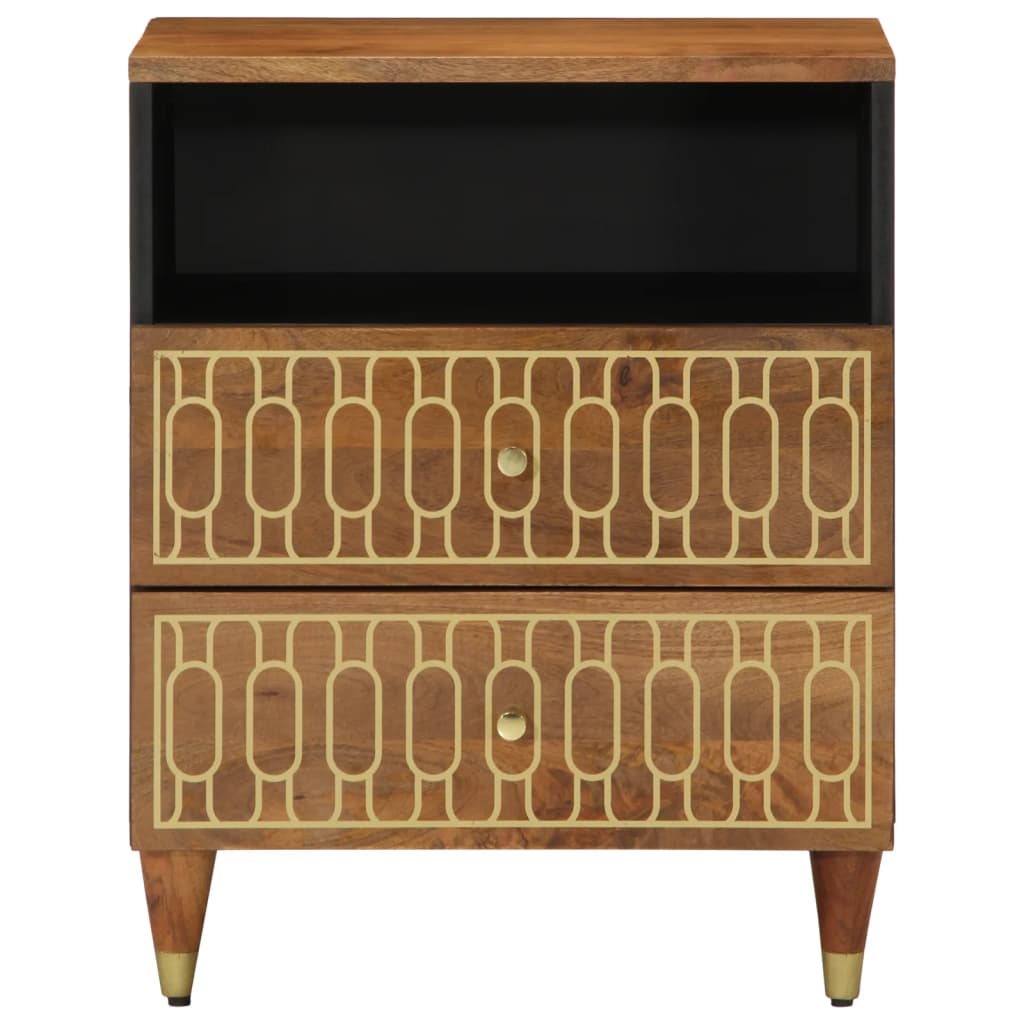 Nattbord Sengbord Tre heltre mangotre 50x33x62 cm
