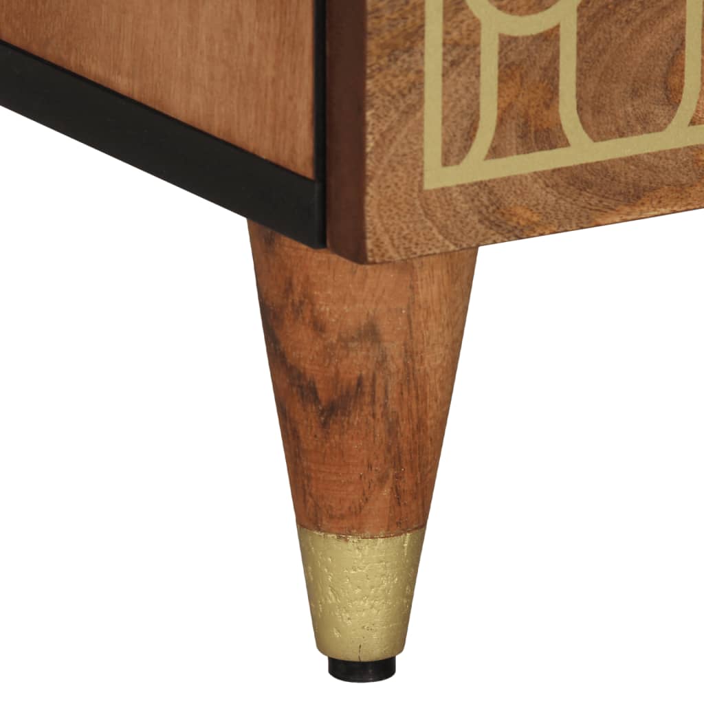 Nattbord Sengbord Tre heltre mangotre 50x33x62 cm