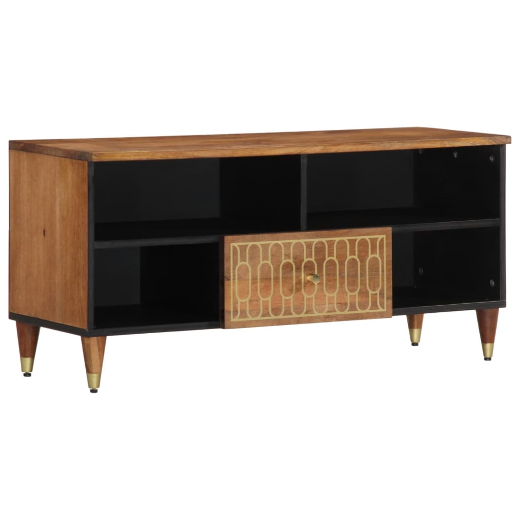TV-Møbel Tre Tv-benk heltre mango 100x33x46 cm