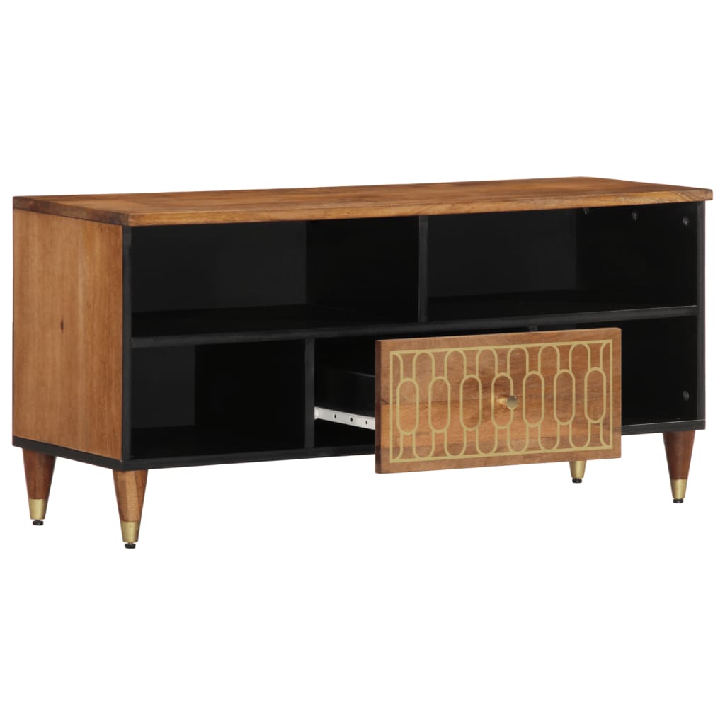TV-Møbel Tre Tv-benk heltre mango 100x33x46 cm