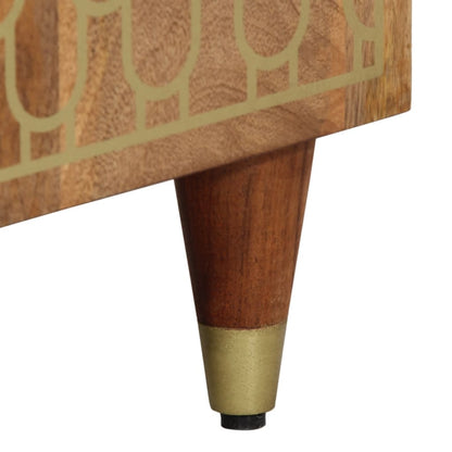 Skap Tre  40x33x110 cm heltre mango