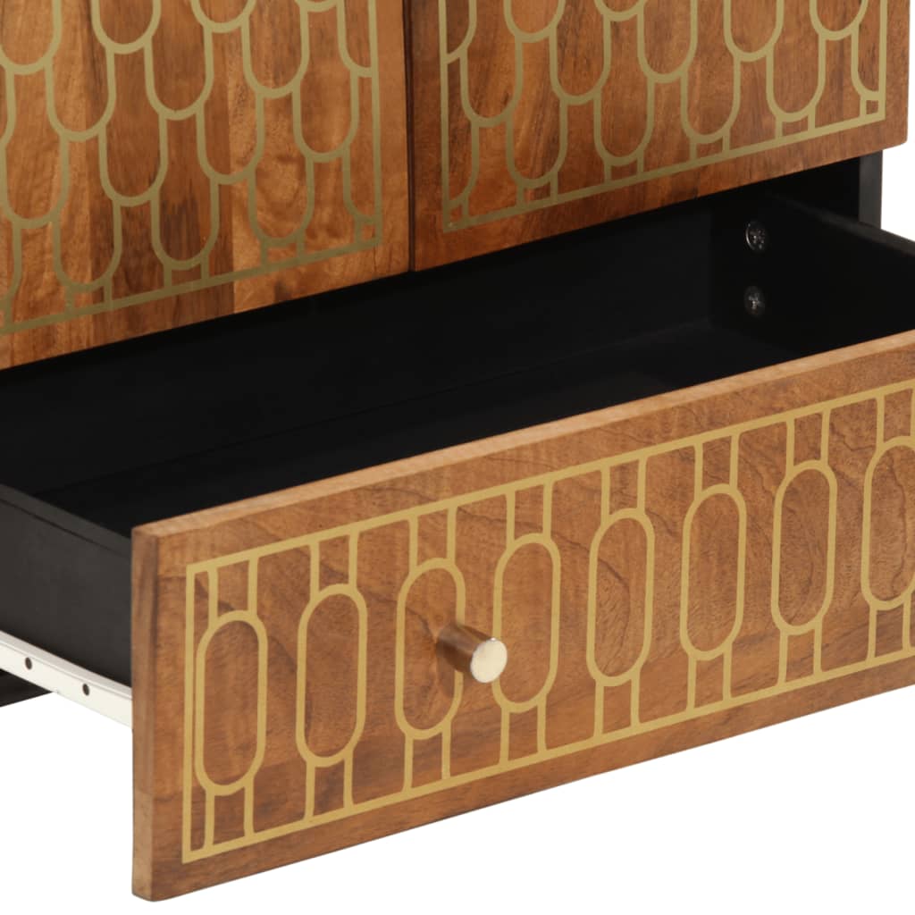 Skap Tre  60x33x100 cm heltre mango