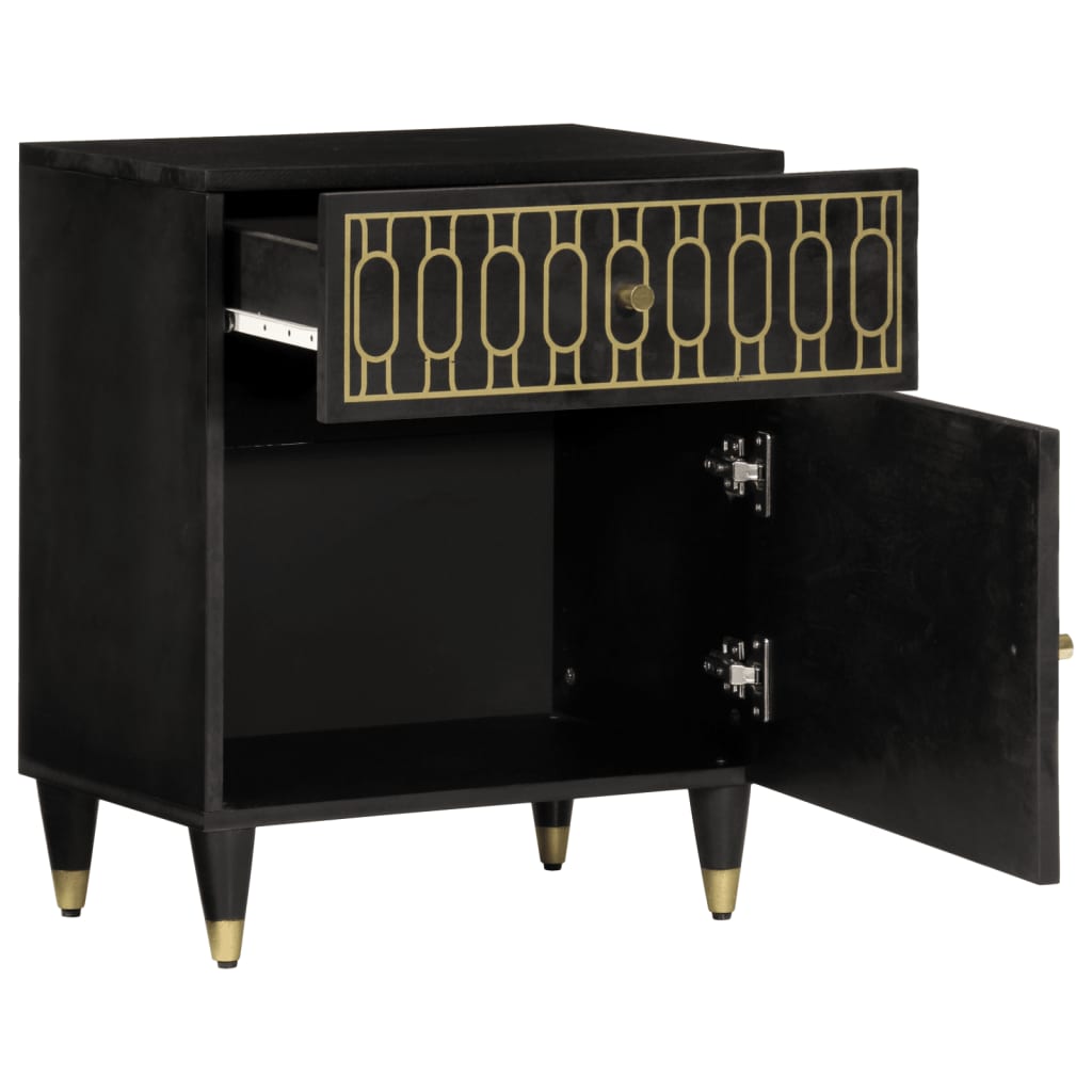 Nattbord Sengbord Tre 50x33x60 cm heltre mango