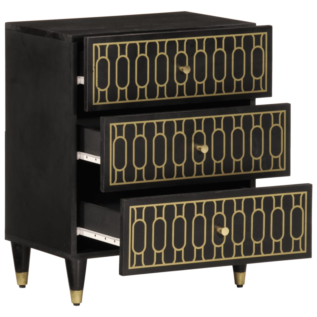 Nattbord Sengbord Tre 50x33x60 cm heltre mango