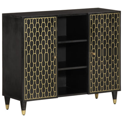 Skap Tre 90x33x75 cm heltre mango