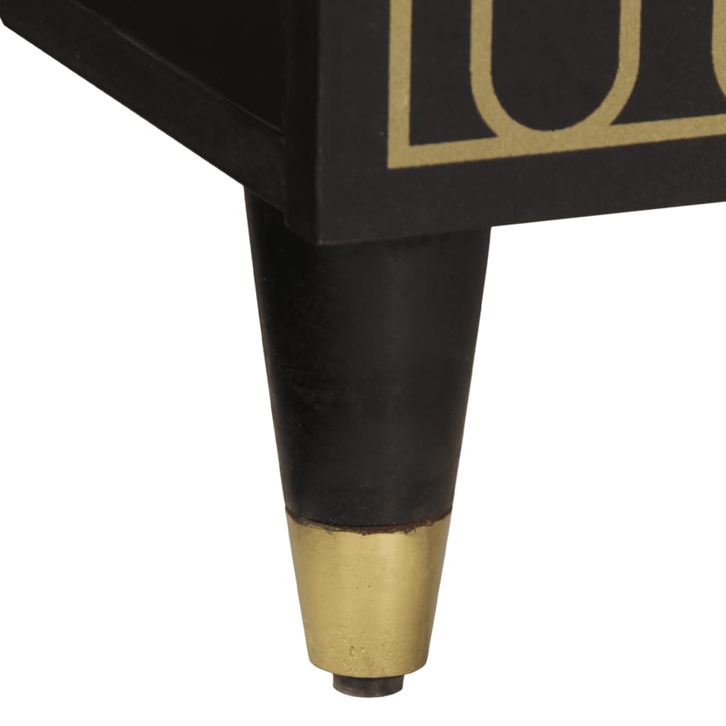 Skap Tre 90x33x75 cm heltre mango