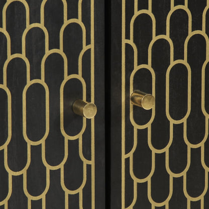 Skap Tre  60x33x100 cm heltre mango