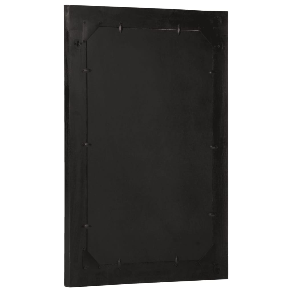 Baderomsspeil 50x70x2,5 cm heltre mango og glass