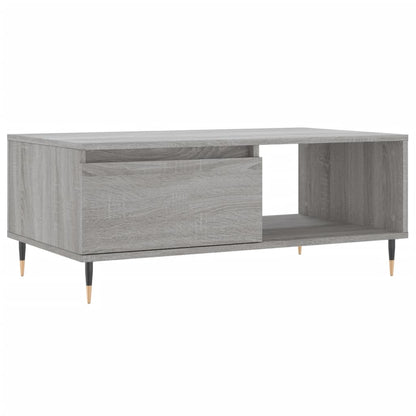 Salongbord Sofabord Sonoma Grå 90x50x36,5 cm