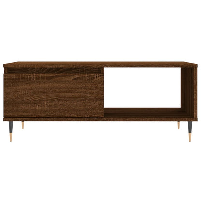 Salongbord Sofabord Brun Eik 90x50x36,5 cm