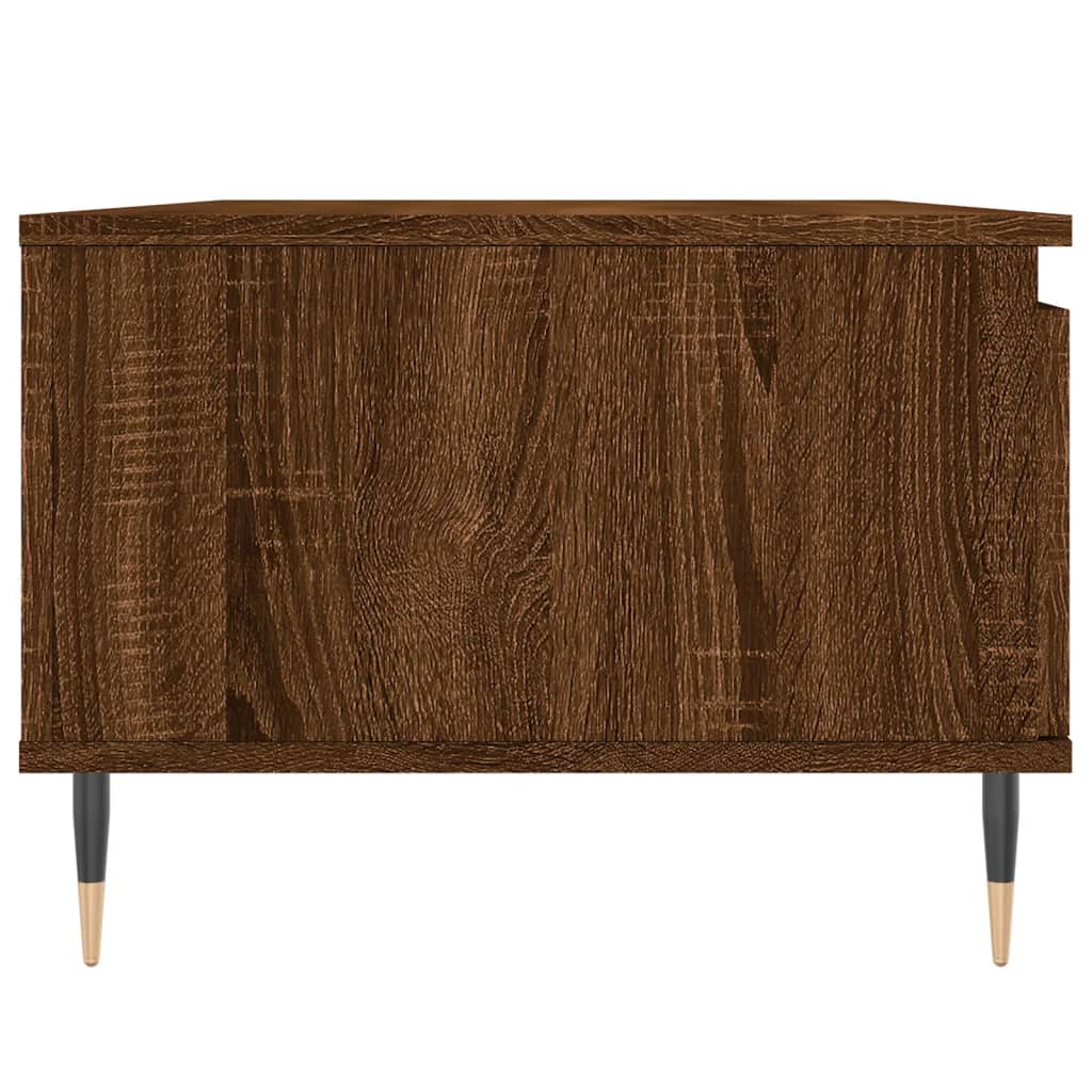Salongbord Sofabord Brun Eik 90x50x36,5 cm