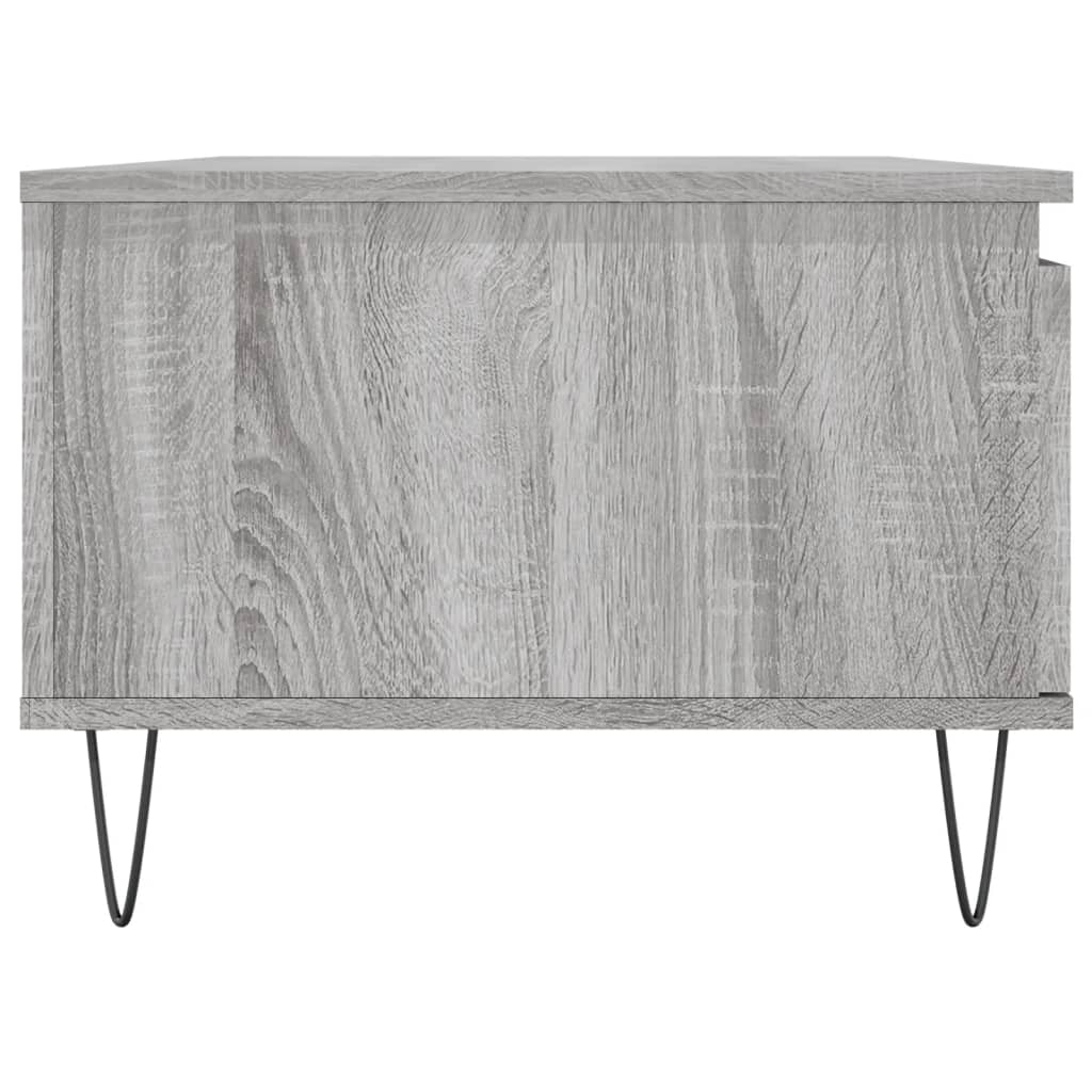 Salongbord Sofabord Sonoma Grå 90x50x36,5 cm