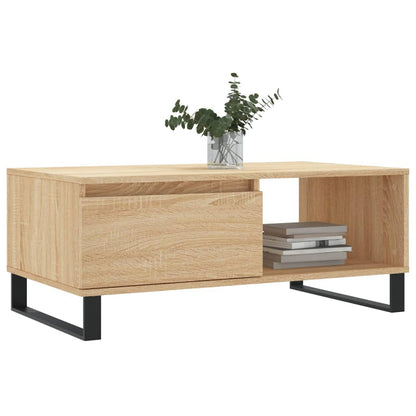 Salongbord Sofabord Sonoma Eik 90x50x36,5 cm