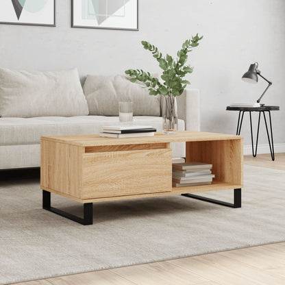 Salongbord Sofabord Sonoma Eik 90x50x36,5 cm