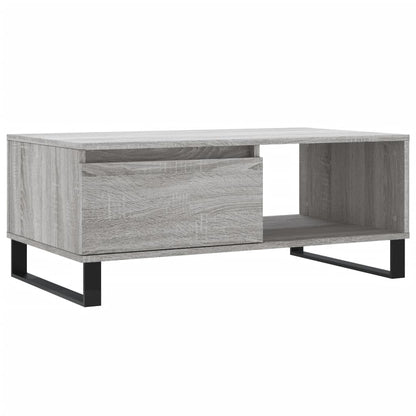 Salongbord Sofabord Sonoma Grå 90x50x36,5 cm