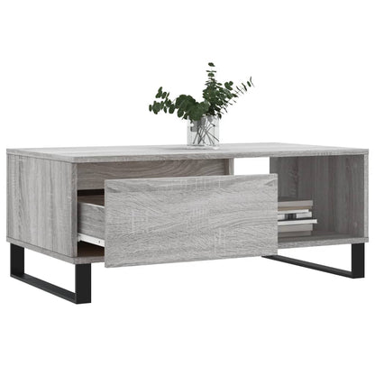 Salongbord Sofabord Sonoma Grå 90x50x36,5 cm