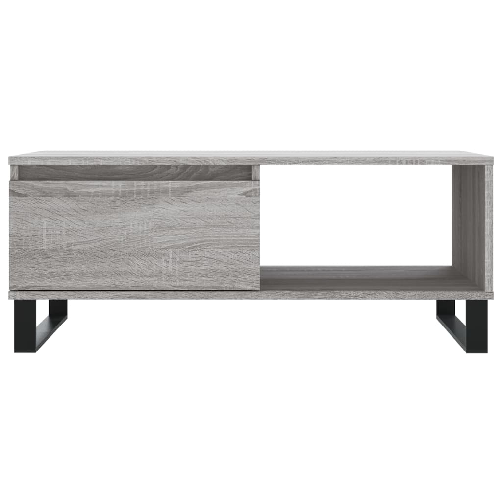 Salongbord Sofabord Sonoma Grå 90x50x36,5 cm