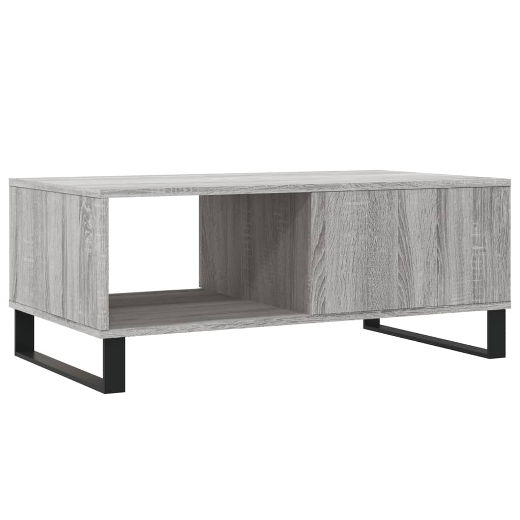 Salongbord Sofabord Sonoma Grå 90x50x36,5 cm