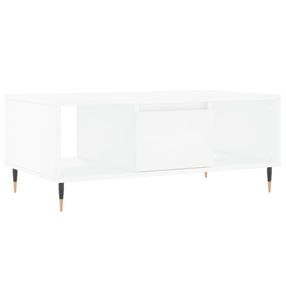 Salongbord Sofabord Hvit 90x50x36,5 cm