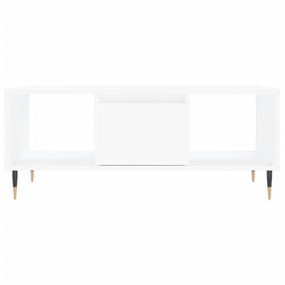 Salongbord Sofabord Hvit 90x50x36,5 cm