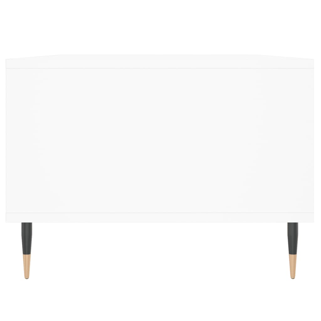Salongbord Sofabord Hvit 90x50x36,5 cm